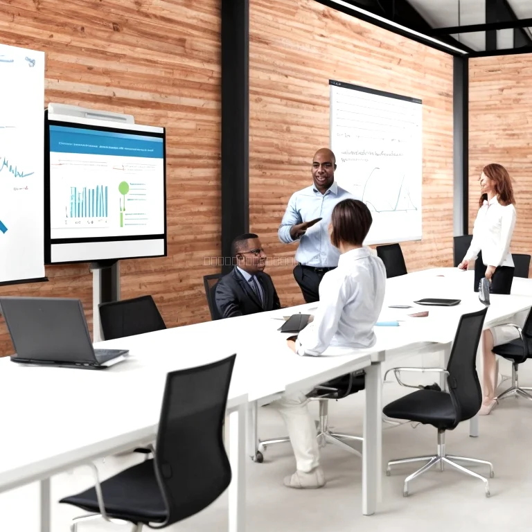 リーダーシップトレーニングのグループディスカッションの様子