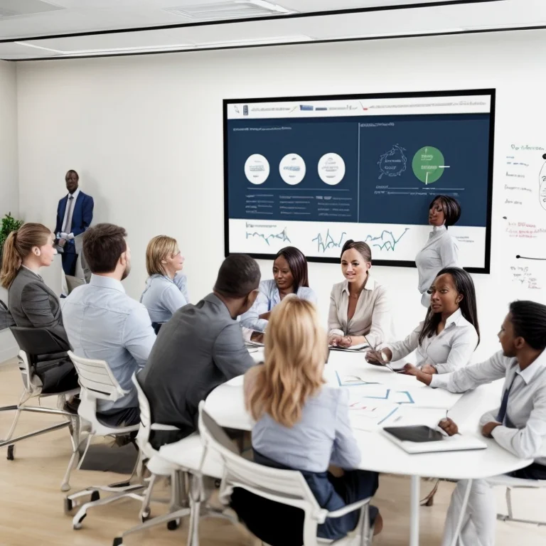 プロフェッショナルなリーダーシップトレーニング風景